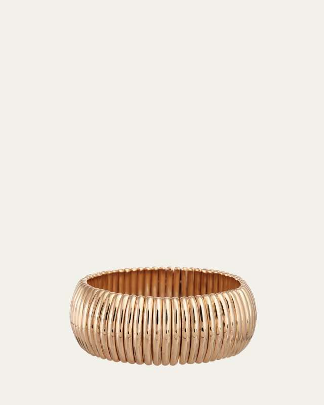 18K Yellow Gold Stretch Line Bracelet